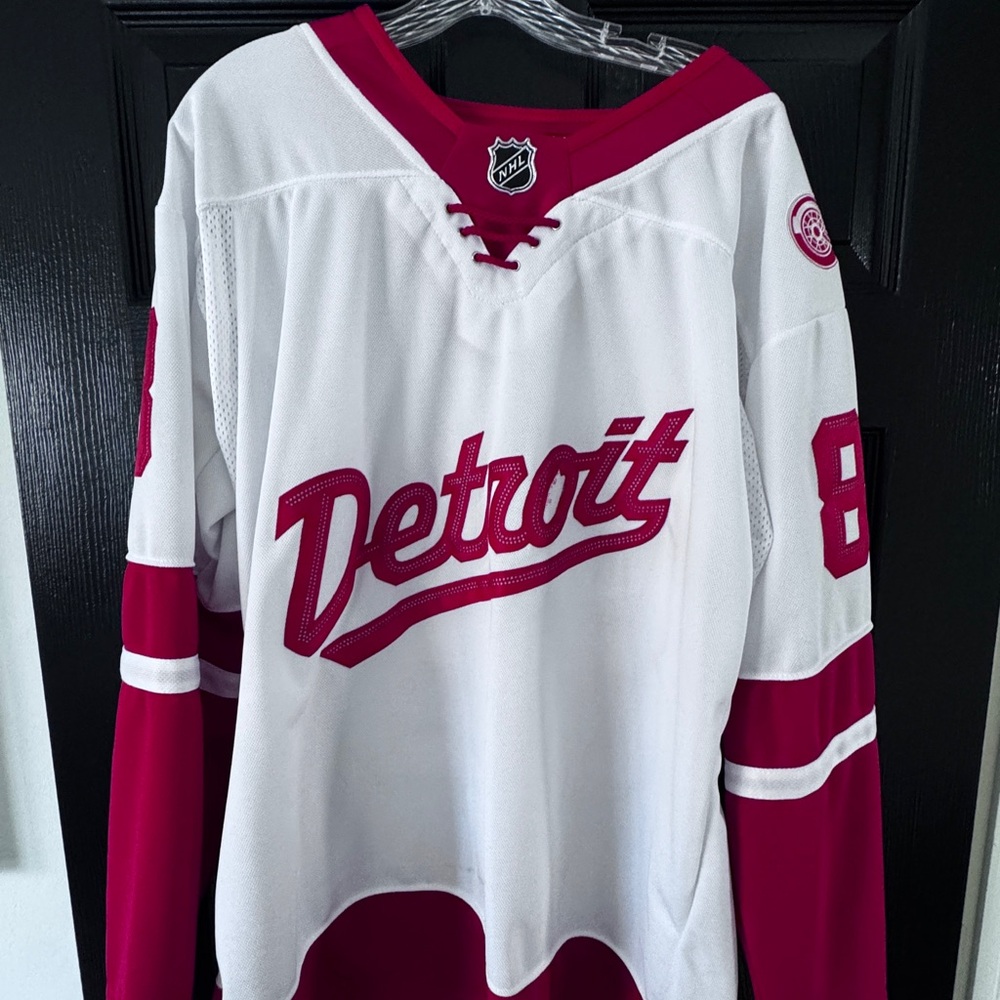Fanatics Detroit Red Wings White Hockey Jersey
